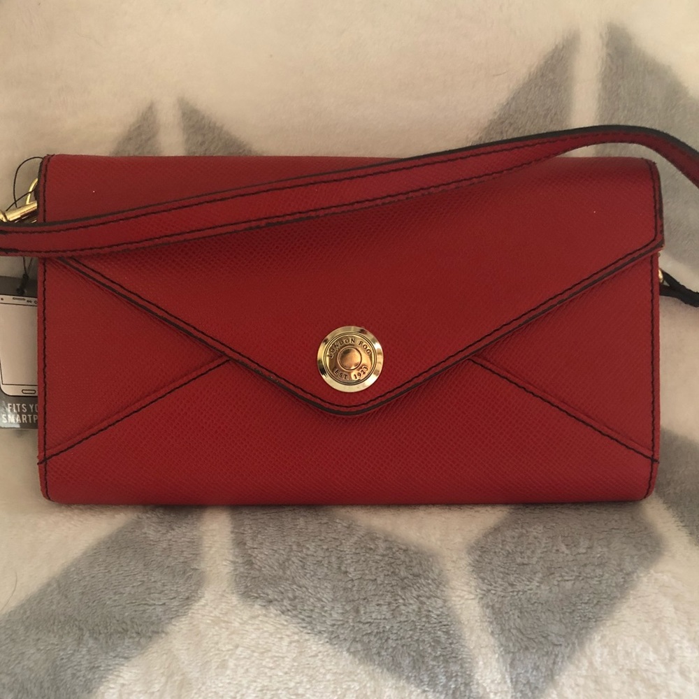London Fog Crossbody Wallet